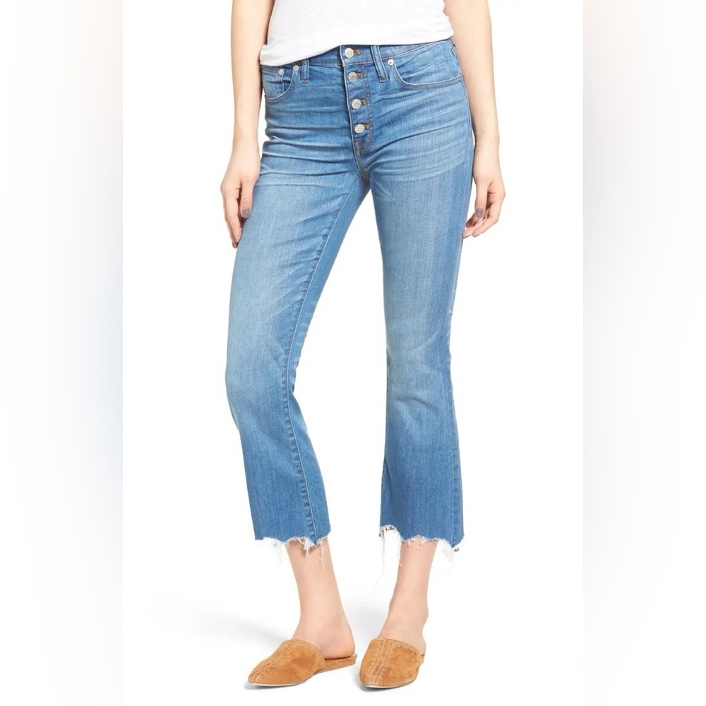 Madewell Cali Demi Boot Jeans Fenton Wash size 26